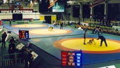 XIV международный турнир по греко-римской борьбе на приз трехкратного олимпийского чемпиона А.Карелина. Чита. Ледовый Дворец спорта. 2005 г. Фото Ф.Н.Машечко